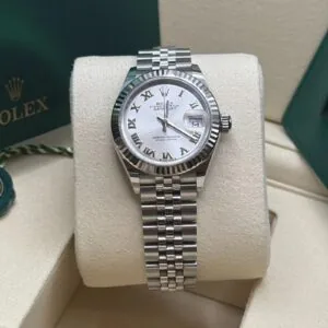 RLX Lady-Datejust 31mm 279174 Silver Roman Dial Oyster Bracelet