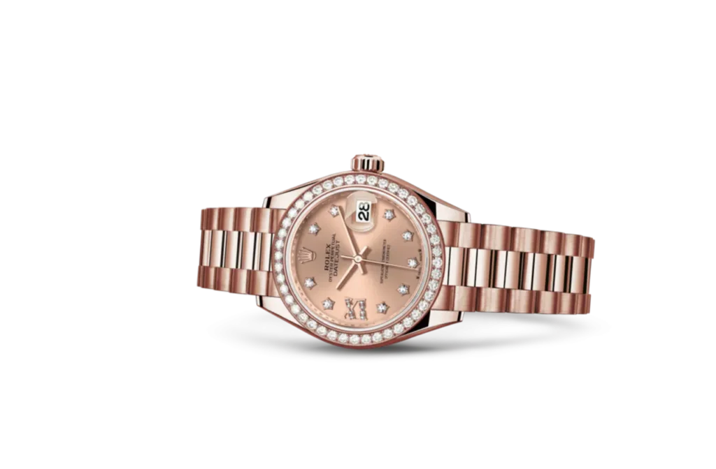 RLX Lady-Datejust 31mm 279135RBR Rose Diamond Dial Jubilee Bracelet