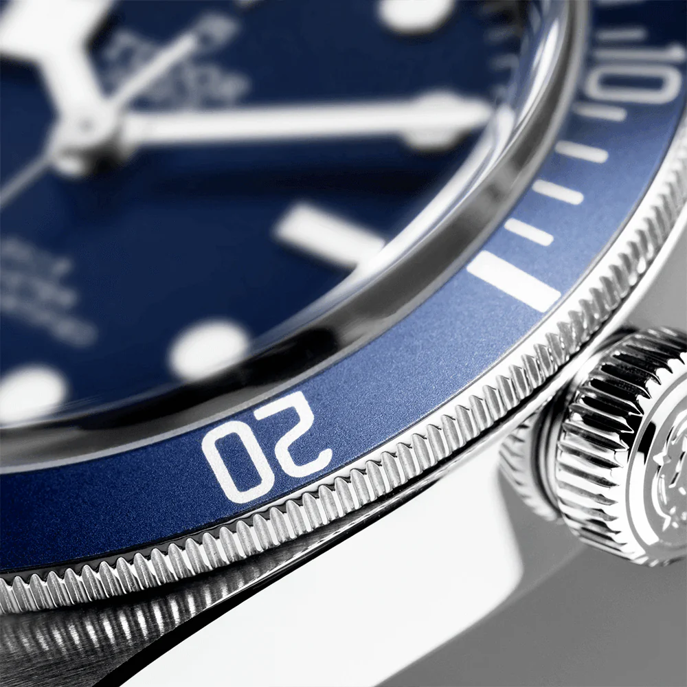 TUDOR Black Bay 58 39mm Navy Blue Dial & Bezel Automatic Leather Strap Watch M79030B-0002