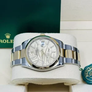 RLX Datejust 36mm 126203 Golden Dial Domed Bezel Oyster Bracelet