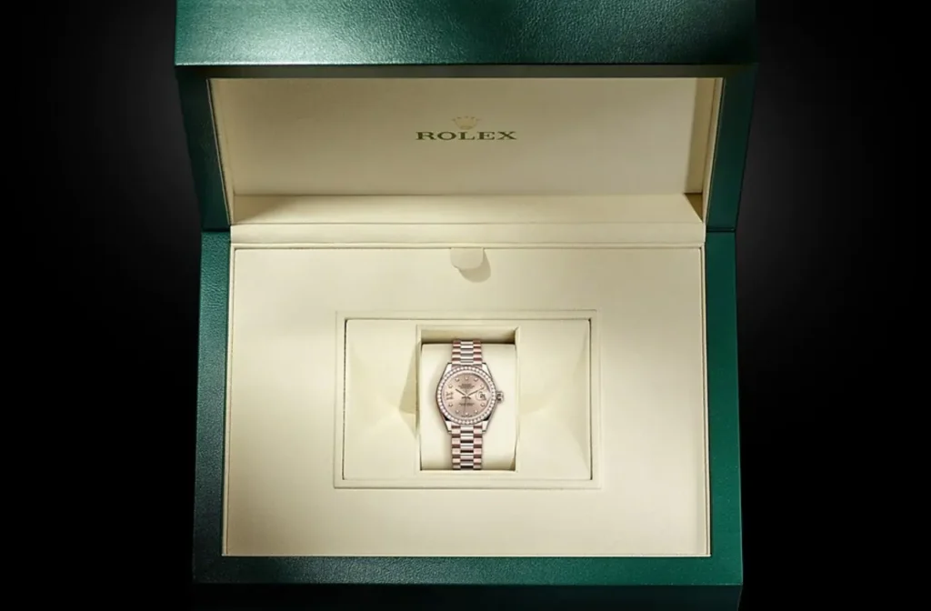 RLX Lady-Datejust 31mm 279135RBR Rose Diamond Dial Jubilee Bracelet