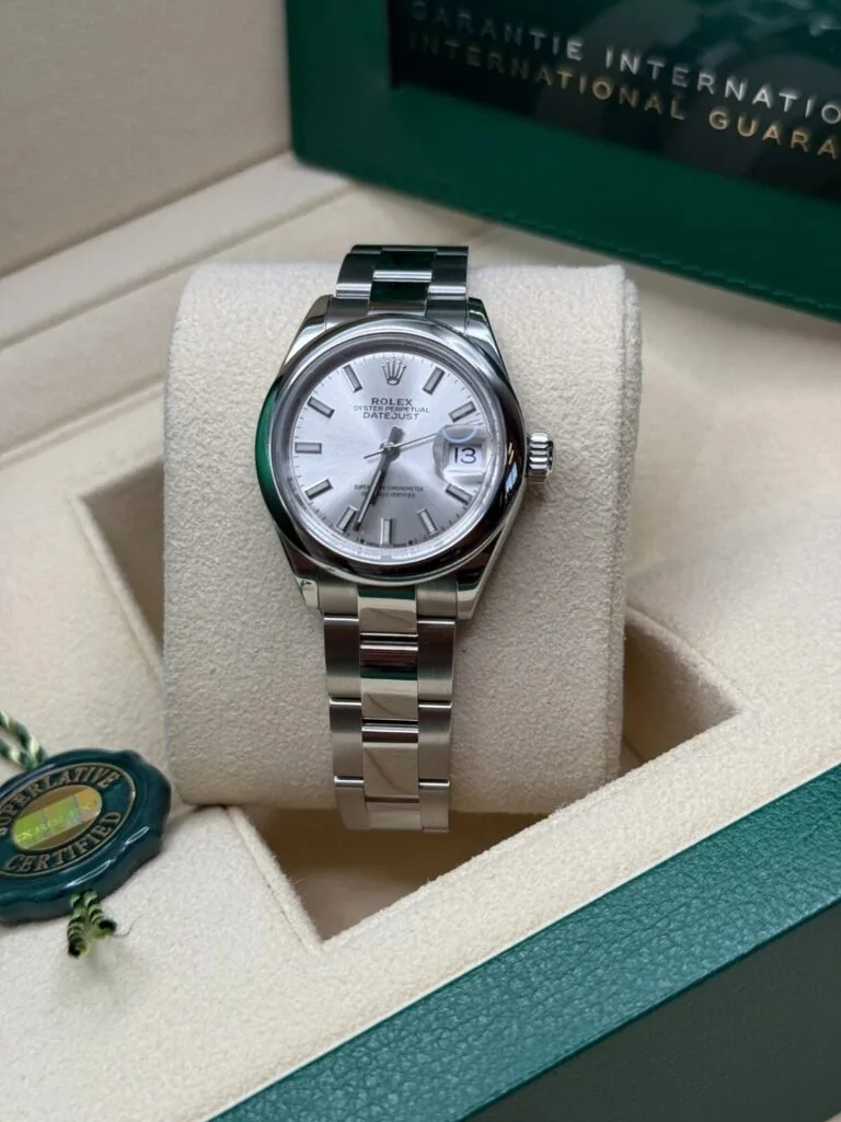 RLX Lady-Datejust 31mm m279160 Oyster Perpetual Silver Dial Oyster Bracelet