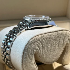 RLX Lady-Datejust 31mm 279384RBR White Mother-of-Pearl Dial Oyster Bracelet