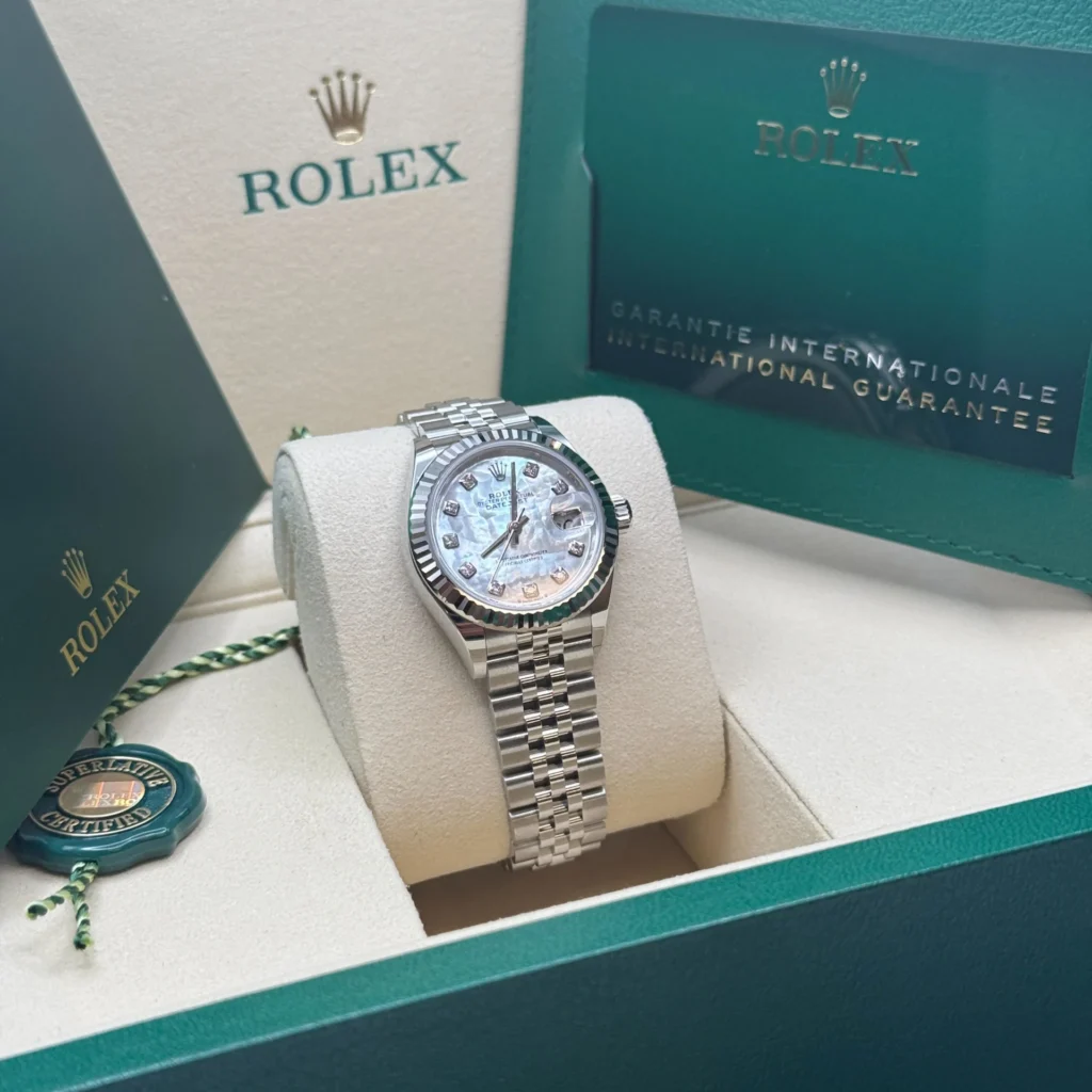 RLX Lady-Datejust 31mm 279174 Mother Of Pearl Diamond Dial Oyster Bracelet