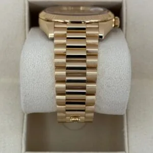 RLX Day-Date "President" 40mm Yellow Gold Champagne Index Dial - 228238
