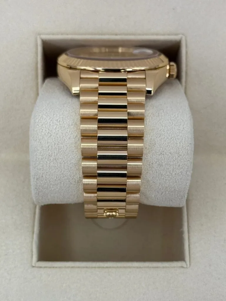 RLX Day-Date "President" 40mm Yellow Gold Champagne Index Dial - 228238