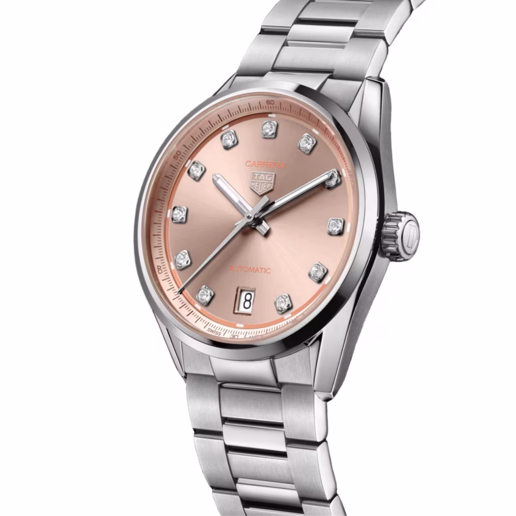 TAG Heuer Carrera Date 36mm Ladies Watch Diamond Dot WBN231D.BA0001