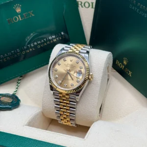 RLX Datejust 36mm 126233 Champagne Dial Jubilee Bracelet Watch