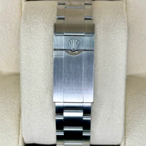 RLX Oyster Perpetual Air King Black Dial Steel Mens Watch 126900 Box Card