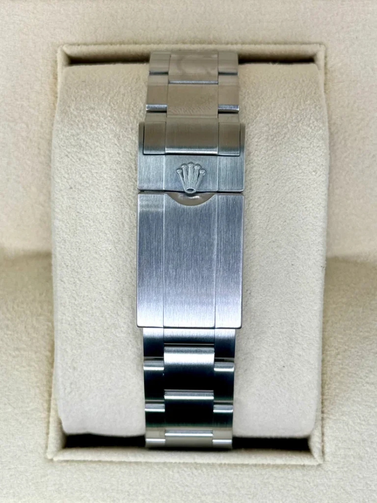 RLX Oyster Perpetual Air King Black Dial Steel Mens Watch 126900 Box Card