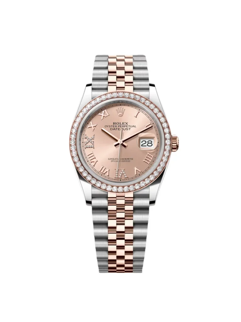 RLX Datejust 36mm 126281 Rose Dial Oyster 36mm Bracelet
