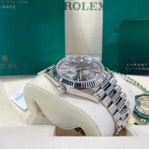 RLX Day-Date 40mm Slate Diamonds Dial 228236-0013