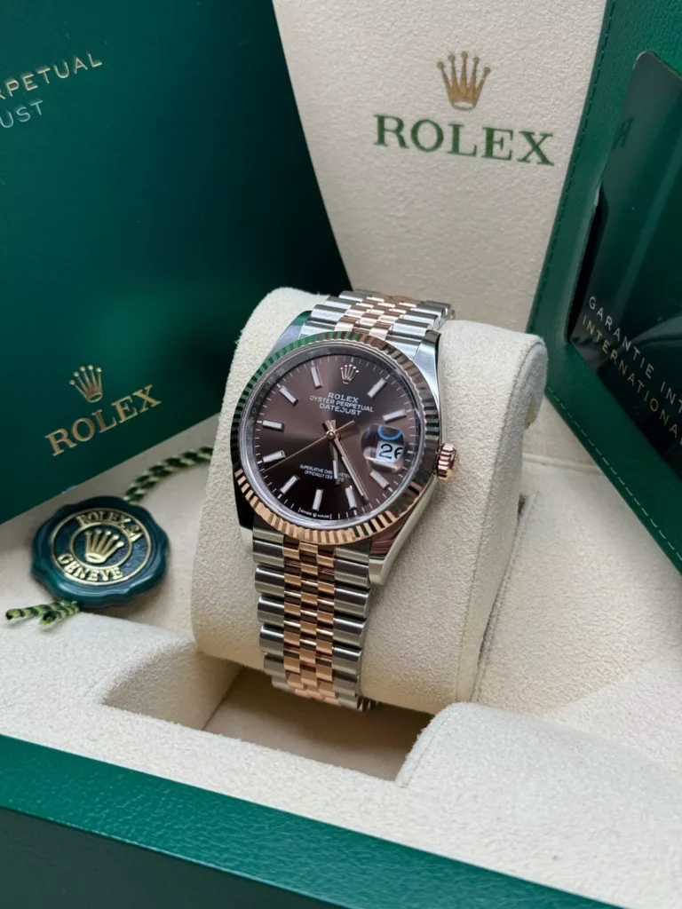 RLX Datejust 36mm 126231 Chocolate Dial Oyster Bracelet