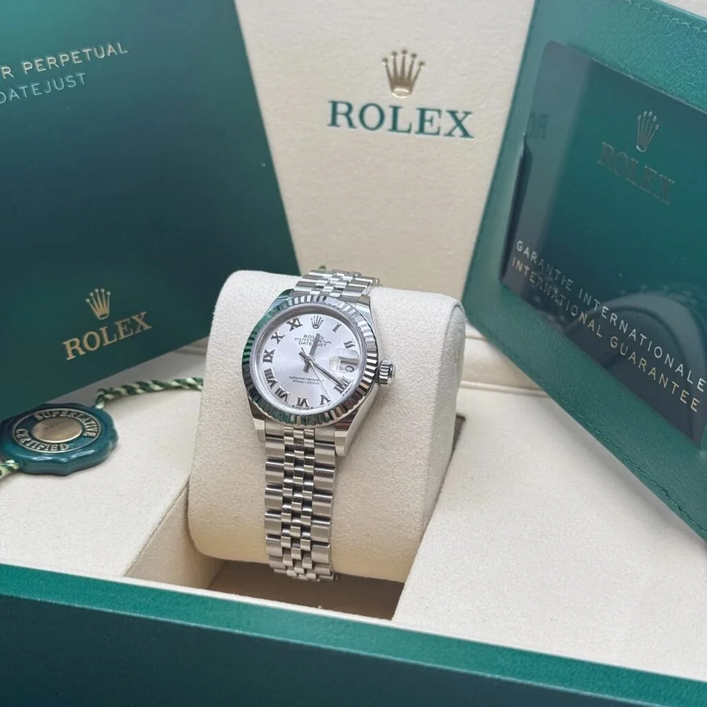 RLX Lady-Datejust 31mm 279174 Silver Roman Dial Oyster Bracelet