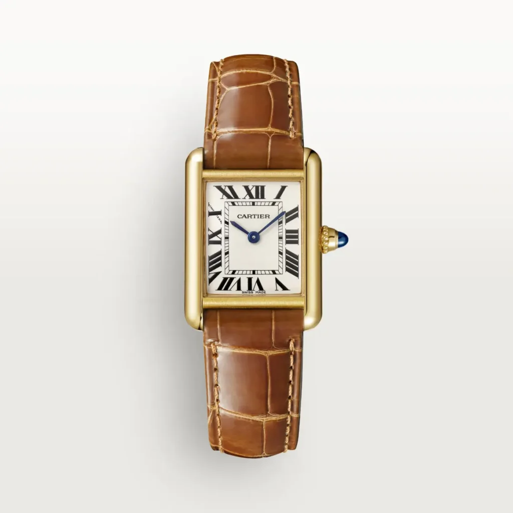 Tank Louis Cartier Watch Small Model Yellow Gold W1529856 - United Luxury