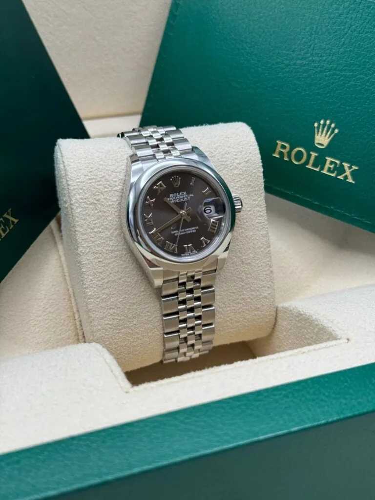 RLX Lady-Datejust 31mm m279160 Oyster Perpetual Dark Grey Dial Oyster Bracelet
