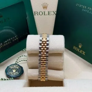 RLX Lady-Datejust 31mm 279173 Silver Diamond Dial Oyster Bracelet