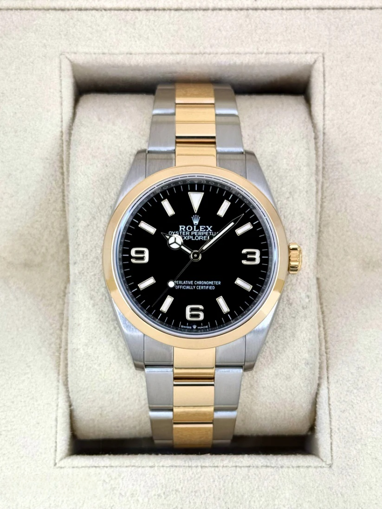 RLX Explorer 124273-0001 Black 36mm Men’s Watch