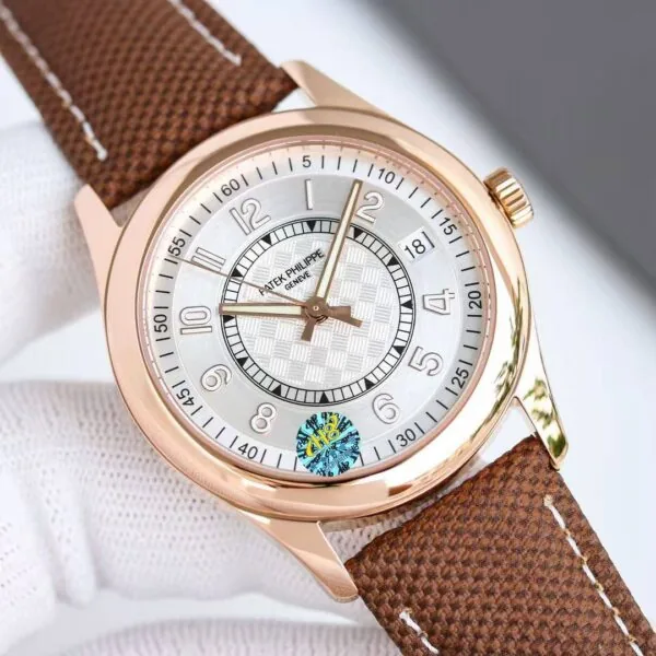 Best Swiss Super Clone Patek Philippe Calatrava 6007G-011 Replica Men’s Watch 40mm
