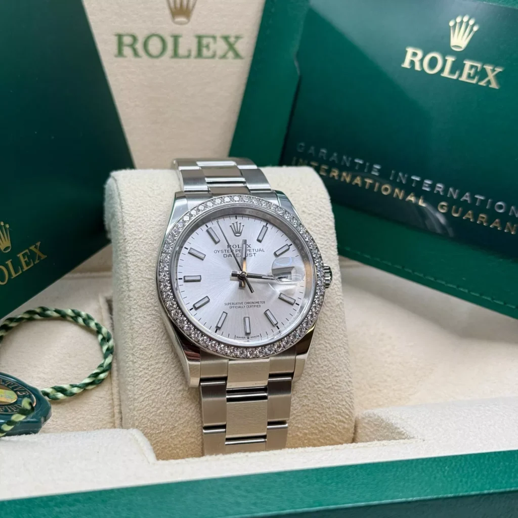 RLX Datejust 36mm 126284 Silver Dial Watch