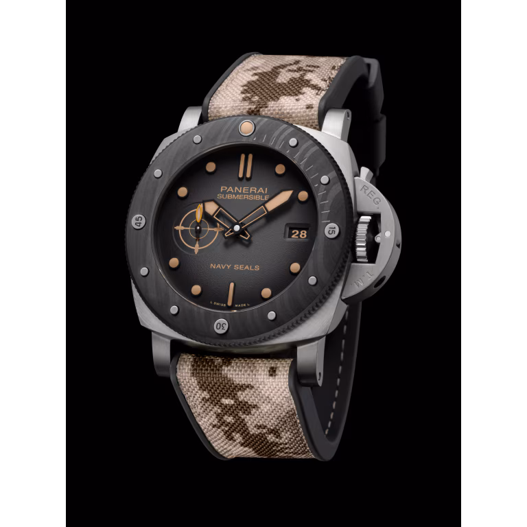 Panerai Submersible Navy SEALs Titanio 47mm PAM01669