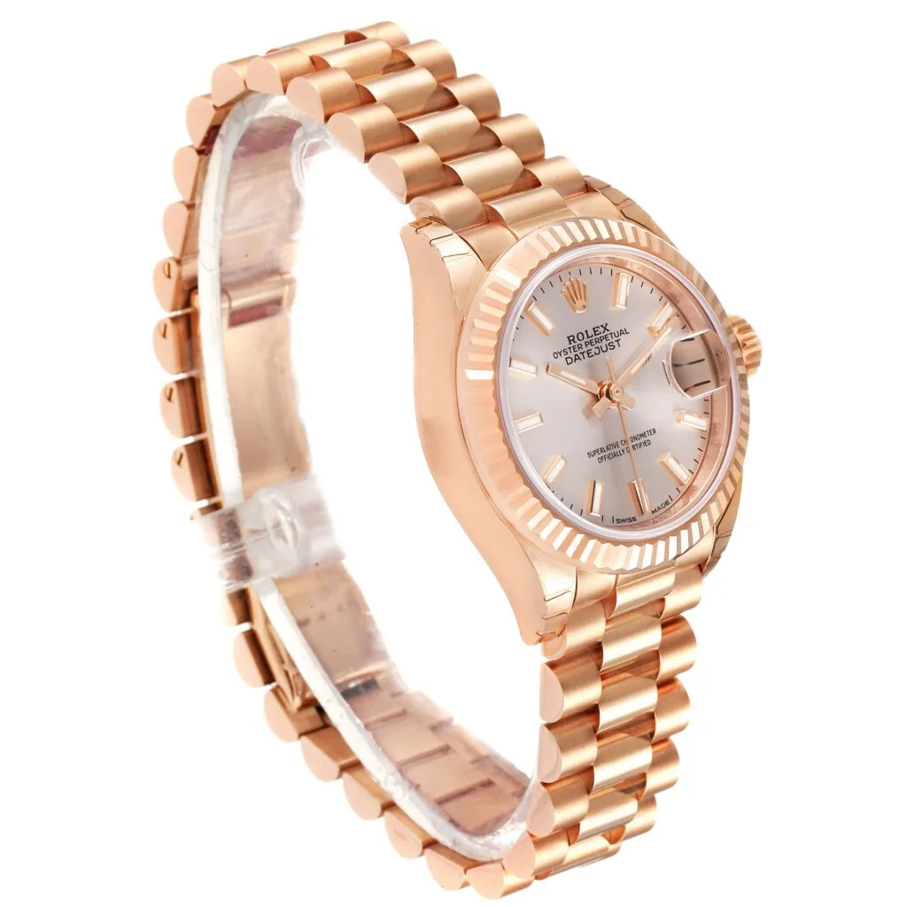 RLX Lady-Datejust 31mm 279175 Rose Dial President Everose Gold