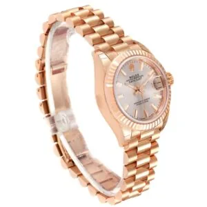 RLX Lady-Datejust 31mm 279175 Rose Dial President Everose Gold