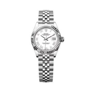RLX Lady-Datejust 31mm 279174 White Roman Dial Oyster Bracelet