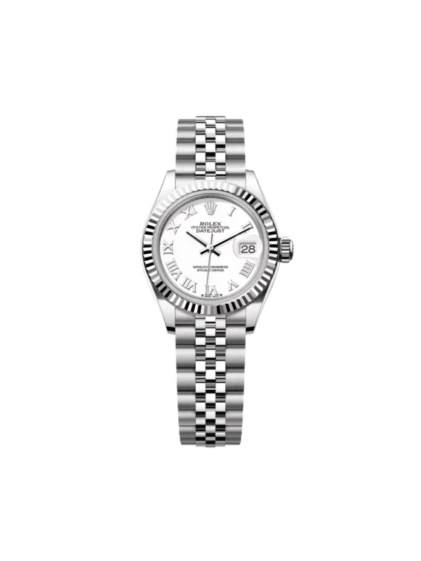 RLX Lady-Datejust 31mm 279174 White Roman Dial Oyster Bracelet