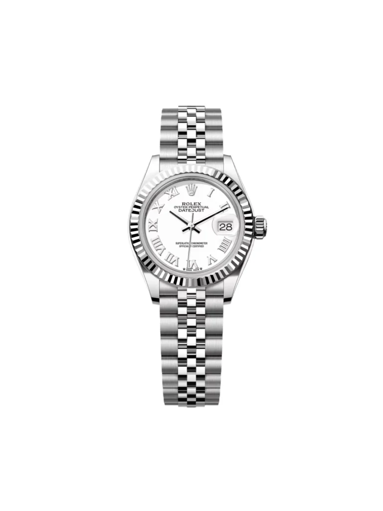 RLX Lady-Datejust 31mm 279174 White Roman Dial Oyster Bracelet