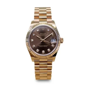 RLX Datejust m278275-0010 Chocolate 31mm Dial