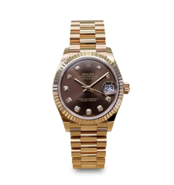 RLX Datejust m278275-0010 Chocolate 31mm Dial