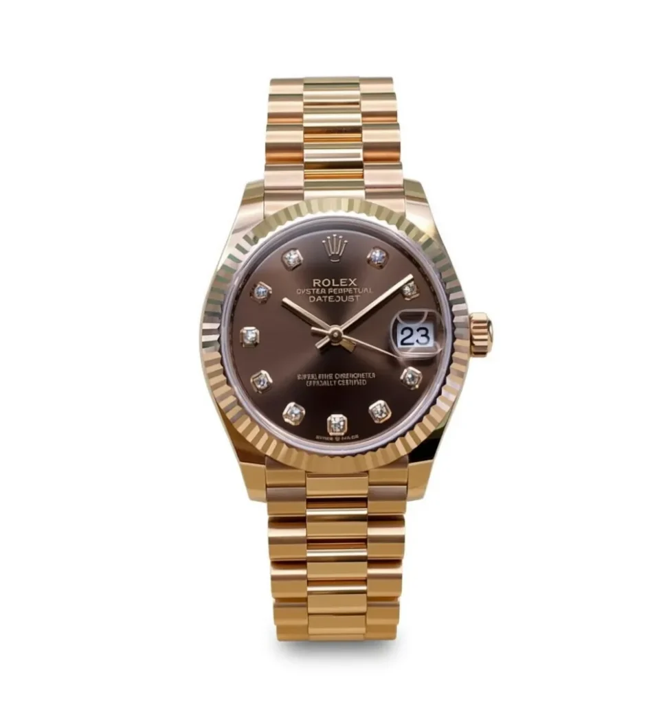 RLX Datejust m278275-0010 Chocolate 31mm Dial