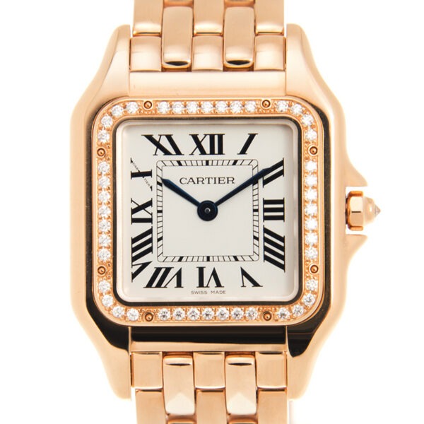 CARTIER PANTHERE Medium Model Rose Gold Diamond WJPN0009 - United Luxury