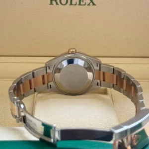 RLX Lady-Datejust 31mm 279161 Rose Stick Dial, Two Tone Stainless Steel & 18K Rose Gold Oyster Bracelet Women's Watch