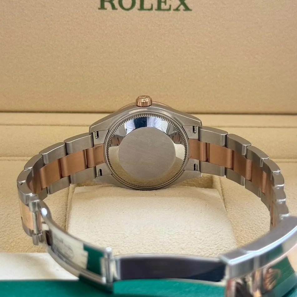 RLX Lady-Datejust 31mm 279161 Rose Stick Dial, Two Tone Stainless Steel & 18K Rose Gold Oyster Bracelet Women's Watch