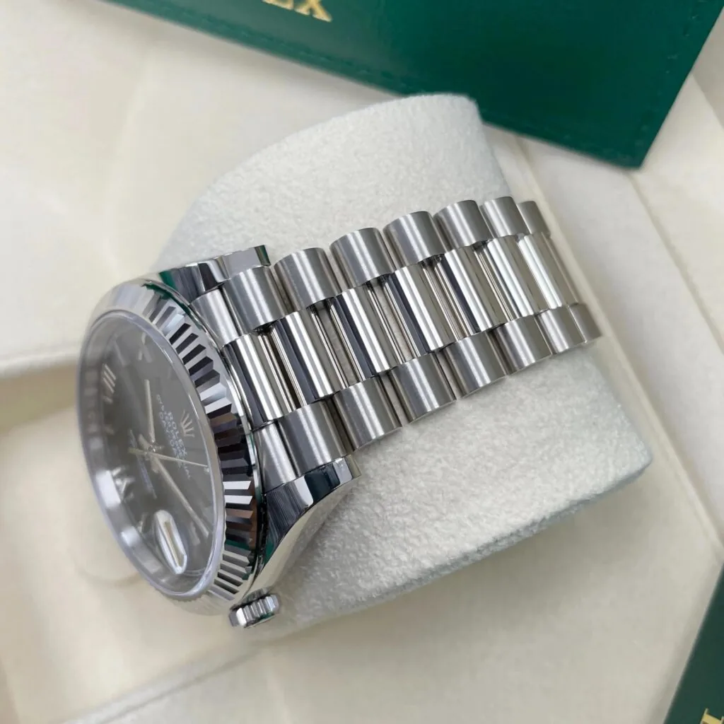 RLX Day-Date "President" 40mm Blue Roman Dial 228236-0007