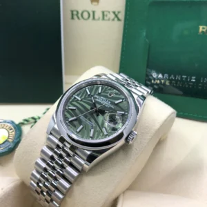 RLX Datejust 36mm 126200 Green Dial Watch
