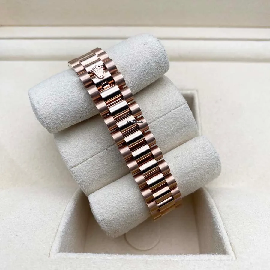 RLX Lady-Datejust 31mm 279175 Aubergine Diamond-Set Dial President Everose Gold