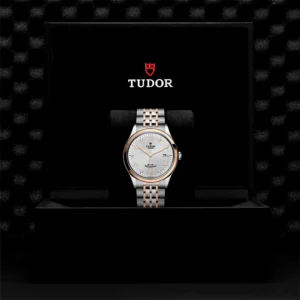TUDOR 1926 39mm Two-Tone Silver Diamond Dial Men's Automatic Bracelet Watch M91551-0002