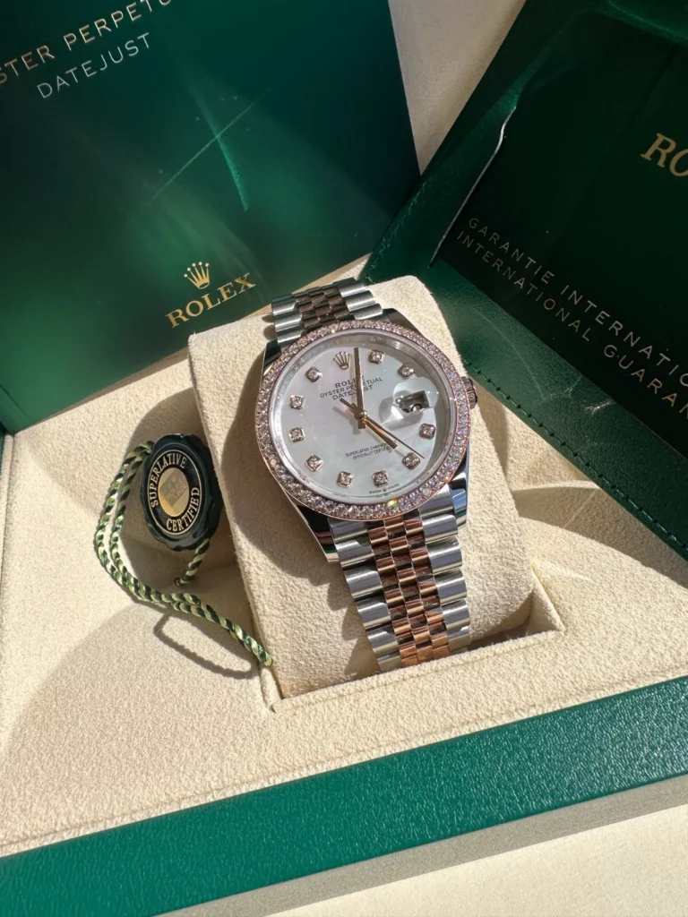 RLX Datejust 36mm 126281 Mother-of-Pearl Dial Jubilee Bracelet