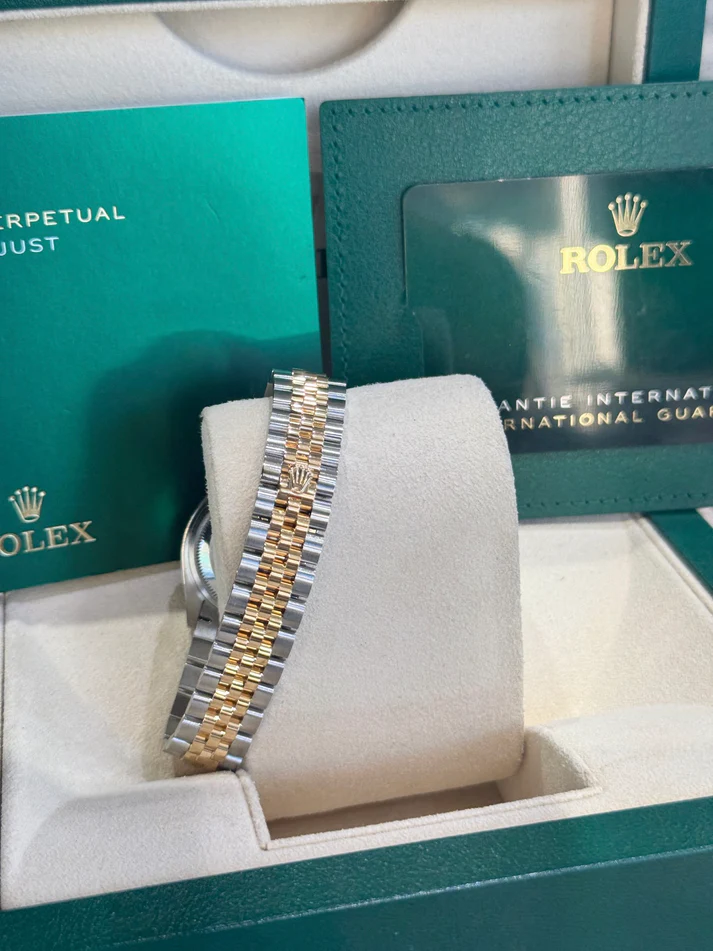 RLX Lady-Datejust 31mm 279163 White Roman Dial Oyster Bracelet
