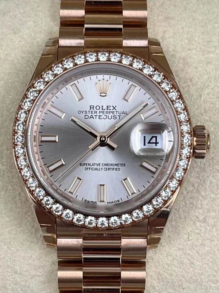 RLX Lady-Datejust 31mm 279135RBR Rose Dial Jubilee Bracelet