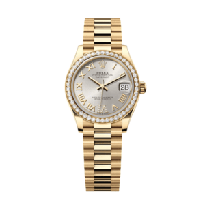 RLX Datejust m278288RBR-0020 Silver 31mm Dial President Bracelet Watch
