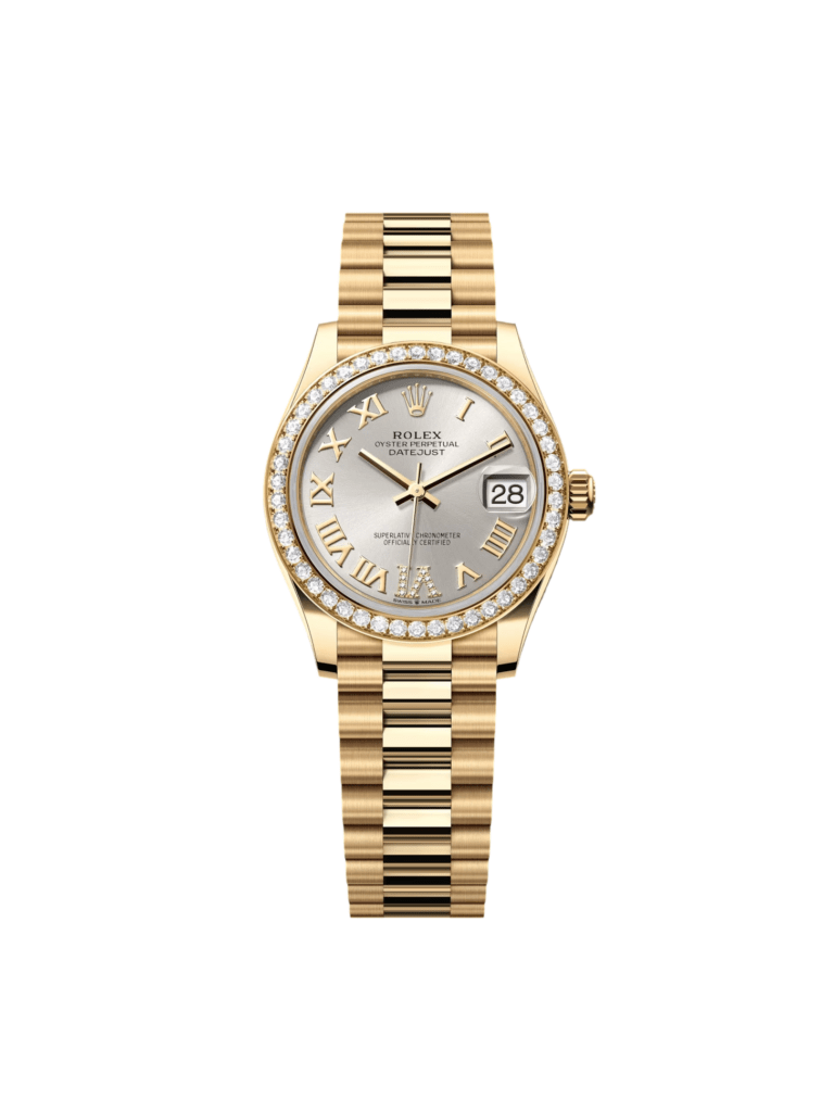 RLX Datejust m278288RBR-0020 Silver 31mm Dial President Bracelet Watch