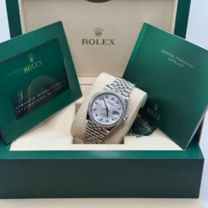 RLX Datejust 36mm 126284 Mother-of-Pearl Dial Oyster Bracelet