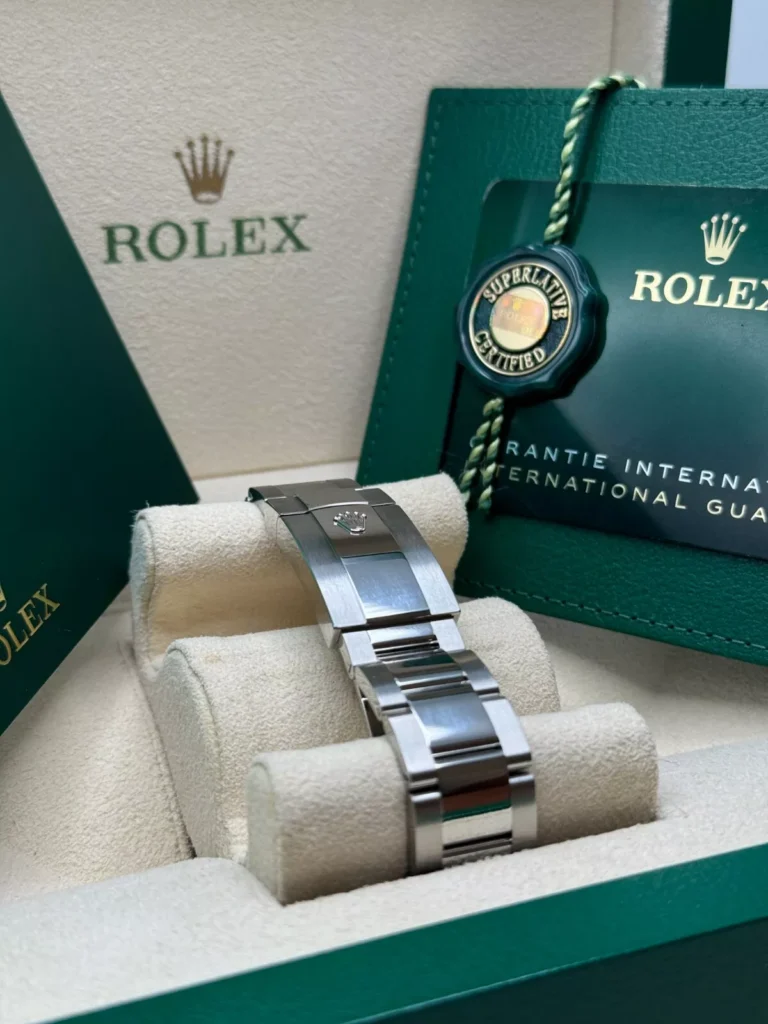 RLX Datejust 41mm 126334 Mint Green Fluted Motif Dial Oyster Bracelet