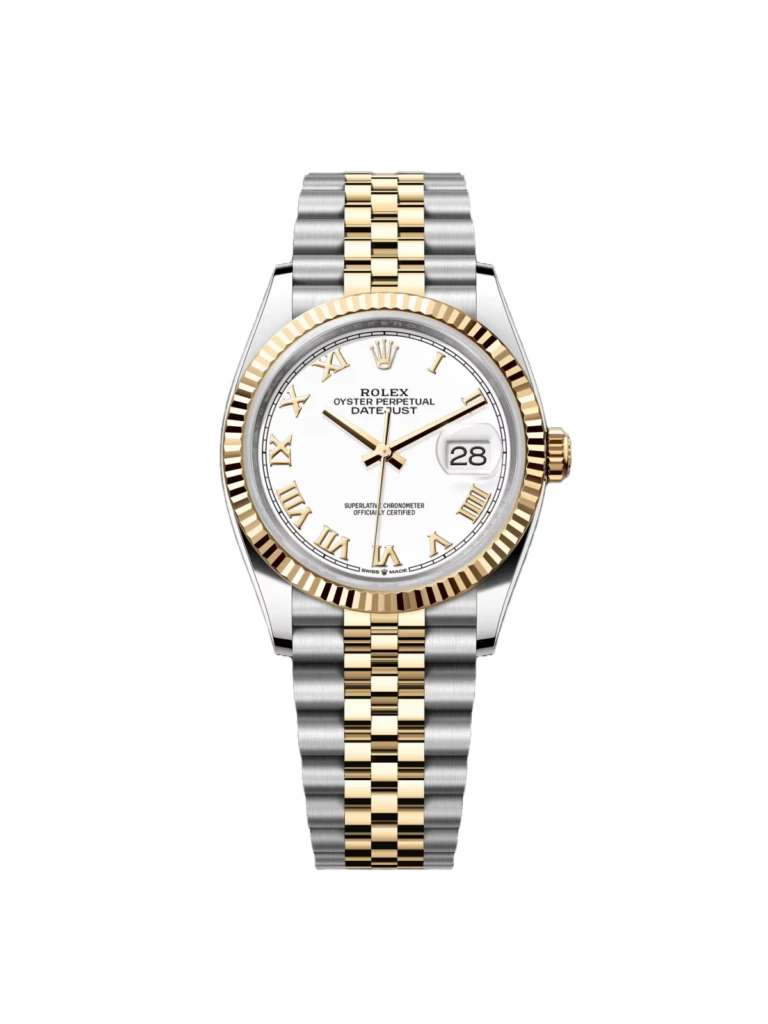 RLX Datejust 36mm 126233 White Dial Oyster Bracelet Watch