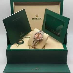 RLX Lady-Datejust 31mm 279381RBR Rose Diamond Dial Oyster Bracelet