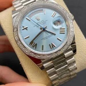 RLX Day-Date 40mm 228396TBR-0030 Ice Blue Roman Dial